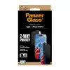 PanzerGlass® 2-Way privatumo ekrano apsauga iPhone 17 | iPhone 16 Pro | Ultra-Wide Fit su EasyAligner
