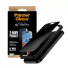 PanzerGlass® 2-Way privatumo ekrano apsauga iPhone 17 | iPhone 16 Pro | Ultra-Wide Fit su EasyAligner