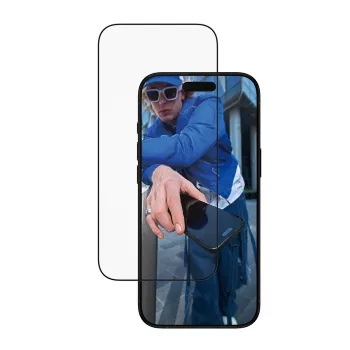 PanzerGlass ® Ekrano apsauga iPhone Air | Ultra-Wide Fit su EasyAligner