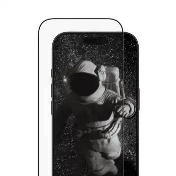 PanzerGlass® Ceramic II Ekrano apsauga iPhone 17 | iPhone 16 Pro | Ultra-Wide Fit su EasyAligner