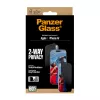 PanzerGlass® 2 krypčių privatumo ekrano apsauga iPhone Air | Ultra-Wide Fit su EasyAligner