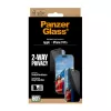 PanzerGlass ® 2-Way privatumo ekrano apsauga iPhone 17 Pro | Ultra-Wide Fit su EasyAligner