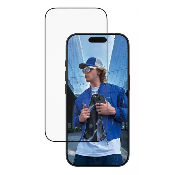 PanzerGlass® ekrano apsauga iPhone 17 | iPhone 16 Pro | Ultra-Wide Fit su EasyAligner