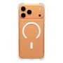 PanzerGlass CARE™ by ® Samba Case Transparent w. White MagSafe iPhone 17 Pro Max
