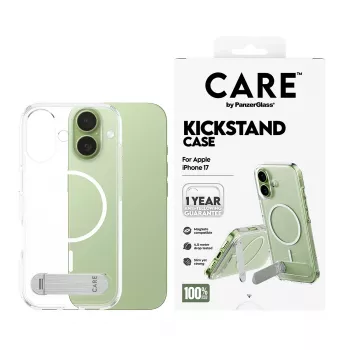 Dangtelis PanzerGlass CARE by Feature Case Skaidrus su Atramėle ir MagSafe iPhone 17