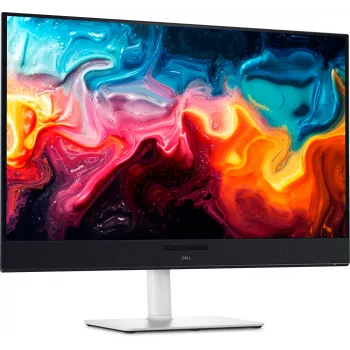 DELL Plus S3225QC kompiuterio monitorius 80,3 cm (31,6 col.) 3840 x 2160 pikselių 4K Ultra HD QD-OLED juodas, sidabrinis