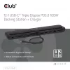 Docking stotelė club 3d CSV-2541 USB-C su HDMI ir DisplayPort išvestimis