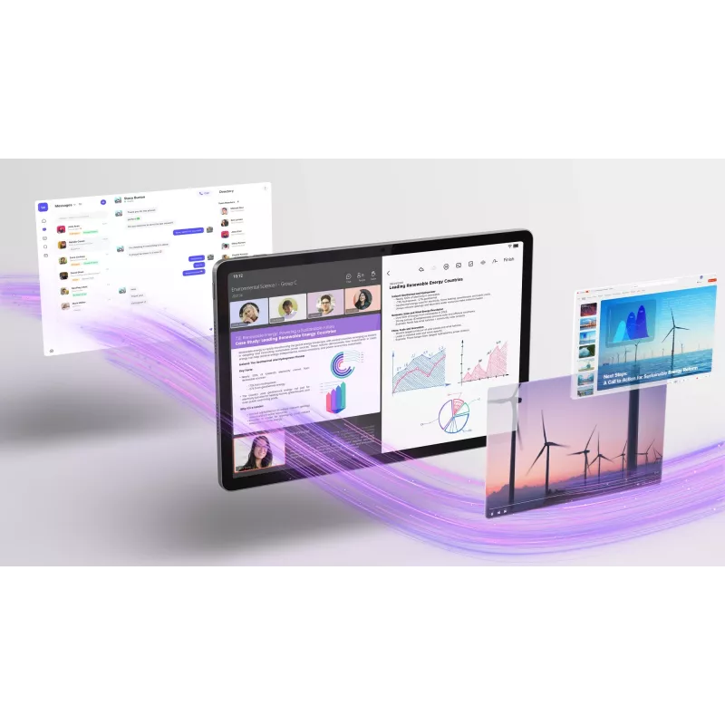Lenovo Idea Tab planšetinis kompiuteris 11 colių 2560x1600 MediaTek 8 GB 128 GB Android 15 Pilka
