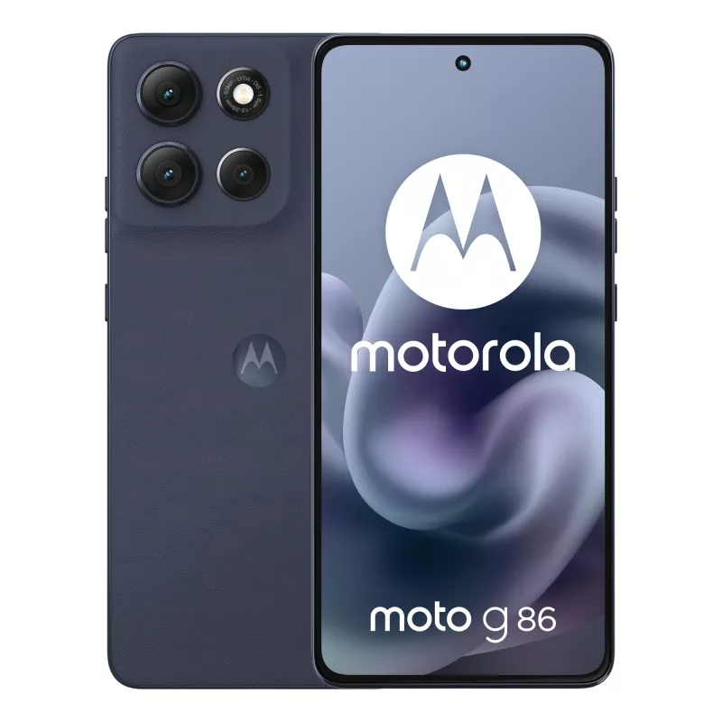 Motorola moto g86 5G 16,9 cm (6,67 colio) Dual SIM Android 15 USB Type-C 8 GB 256 GB 5200 mAh tamsiai mėlyna