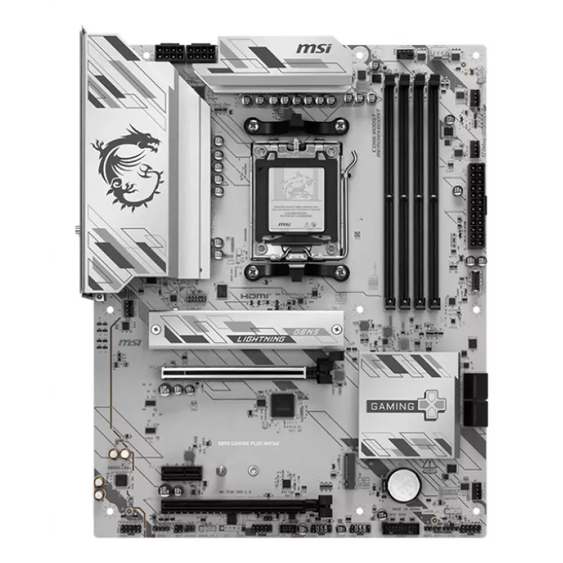 MSI B850 GAMING PLUS WIFI6E pagrindinė plokštė AMD B850 Socket AM5 ATX