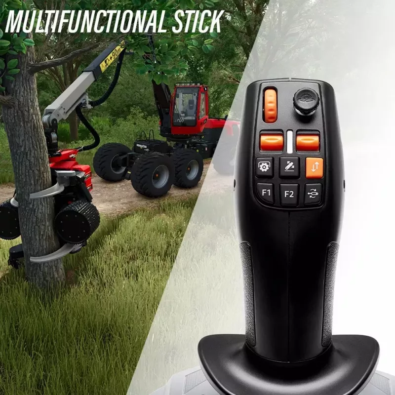 Thrustmaster SimTask FarmStick Black valdymo svirtis analoginė / skaitmeninė PC, PlayStation 5