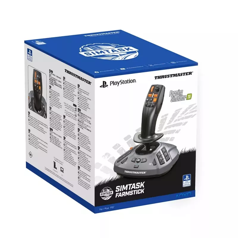 Thrustmaster SimTask FarmStick Black valdymo svirtis analoginė / skaitmeninė PC, PlayStation 5