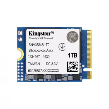 Kingston Technology NV3 1 TB M.2 2230 NVMe SSD