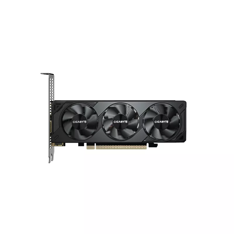 GIGABYTE GeForce RTX 5050 OC Low Profile 8G vaizdo plokštė - 8 GB GDDR6, 128 bit, PCI-E 5.0, 2587 MHz branduolio dažnis, 2x DP, 2x HDMI, NVIDIA DLSS 4, GV-N5050OC-8GL