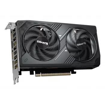 GIGABYTE GeForce RTX 5050 WINDFORCE OC 8G vaizdo plokštė – 8 GB GDDR6, 128 bit, PCI-E 5.0, 2587 MHz branduolio dažnis, 2 x DP, 2 x HDMI, NVIDIA DLSS 4, GV-N5050WF2OC-8GD