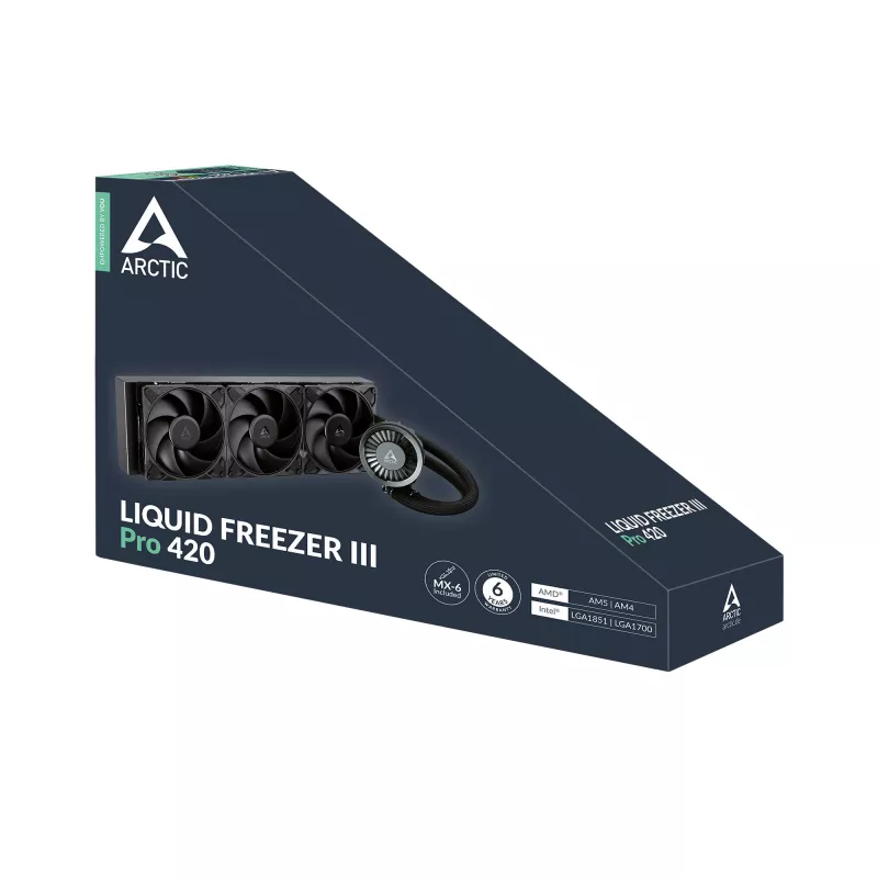 ARCTIC Liquid Freezer III Pro 420 - universalus viskas-viename CPU vandens aušintuvas