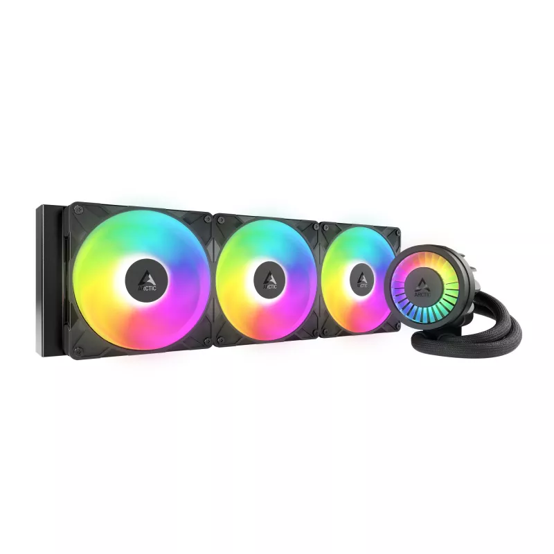 ARCTIC Liquid Freezer III Pro 420 A-RGB daugialypis suderinamas viskas viename CPU vandens aušintuvas su A-RGB