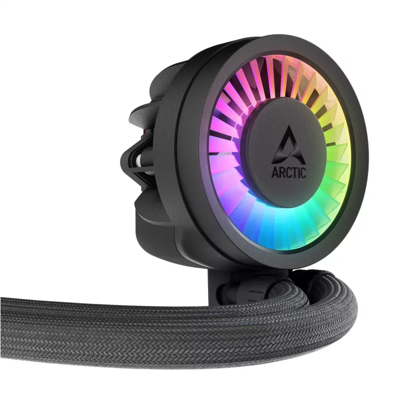 ARCTIC Liquid Freezer III Pro 420 A-RGB daugialypis suderinamas viskas viename CPU vandens aušintuvas su A-RGB