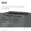 CLUB3D CSV-2553 7-in-1 USB-C centrinė stotelė, 5000 Mbit/s, juoda