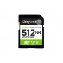 Kingston Canvas Select Plus 512GB SDXC atminties kortelė, 150MB/s, C10, UHS-I, U3, V30