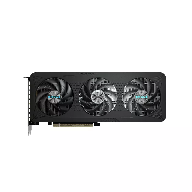 GIGABYTE GeForce RTX 5060 Ti EAGLE MAX OC 16G vaizdo plokštė - 16 GB GDDR7, 128 bit, PCI-E 5.0, 2617 MHz branduolio dažnis, 3x DP, 1x HDMI, NVIDIA DLSS 4, GV-N506TEAGLEMAX OC-16GD