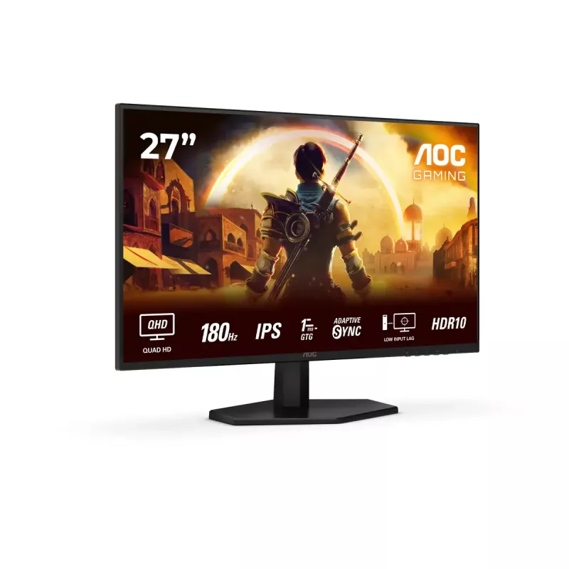 AOC G4 Q27G42XE monitorius 68.6 cm (27 colių) 2560 x 1440 pikselių Quad HD juodas, raudonas