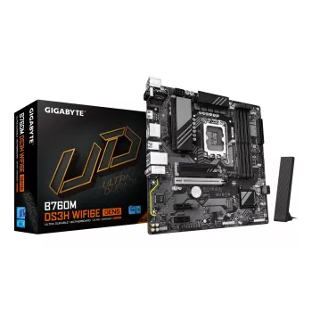 GIGABYTE B760M DS3H WIFI6E GEN5 pagrindinė plokštė