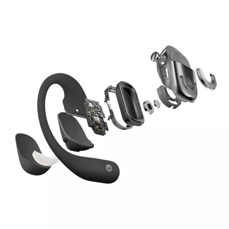 SHOKZ OpenFit 2+ Ausinės Belaidės Ausų Kabliukai, Į ausį Skambučiai/Muzika Bluetooth Juodos