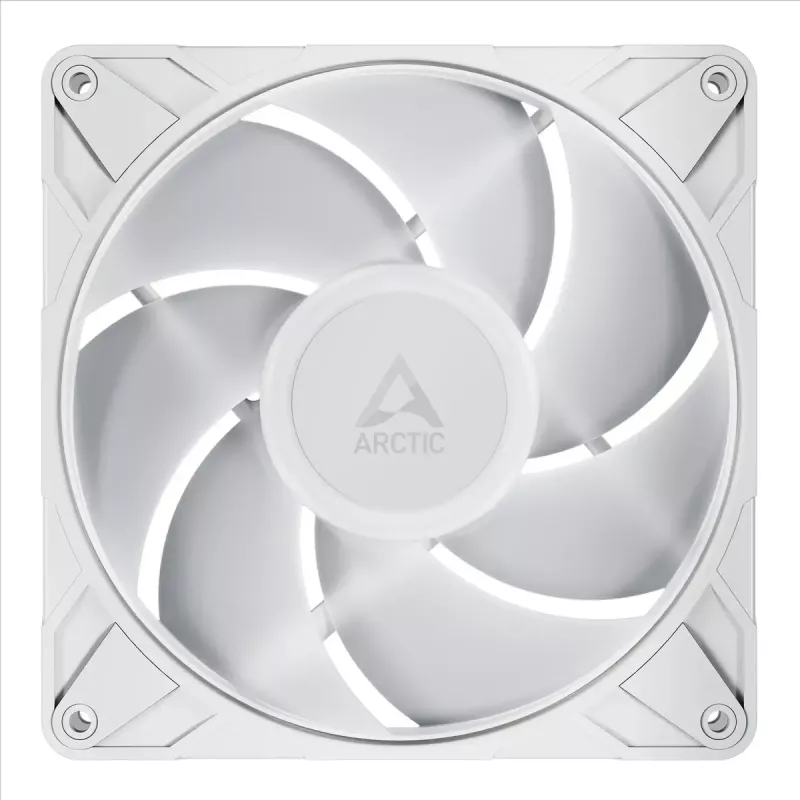 ARCTIC P14 Pro A-RGB (Balta) 140 mm A-RGB PWM ventiliatorius su kabelio skirstytuvu