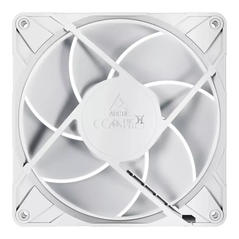 ARCTIC P14 Pro A-RGB (Balta) 140 mm A-RGB PWM ventiliatorius su kabelio skirstytuvu