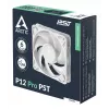 ARCTIC Freezer P12 Pro PST (Balta) - 120 mm PWM ventiliatorius su kabelio šakotuvu