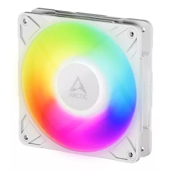 ARCTIC Freezer P12 Pro A-RGB (Baltas) - 120 mm A-RGB PWM ventiliatorius su kabelio skirstytuvu