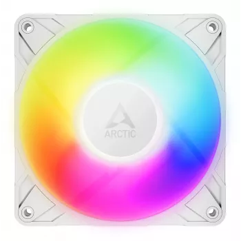 ARCTIC Freezer P12 Pro A-RGB (Baltas) - 120 mm A-RGB PWM ventiliatorius su kabelio skirstytuvu