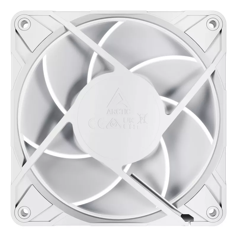 ARCTIC Freezer P12 Pro A-RGB (Baltas) - 120 mm A-RGB PWM ventiliatorius su kabelio skirstytuvu