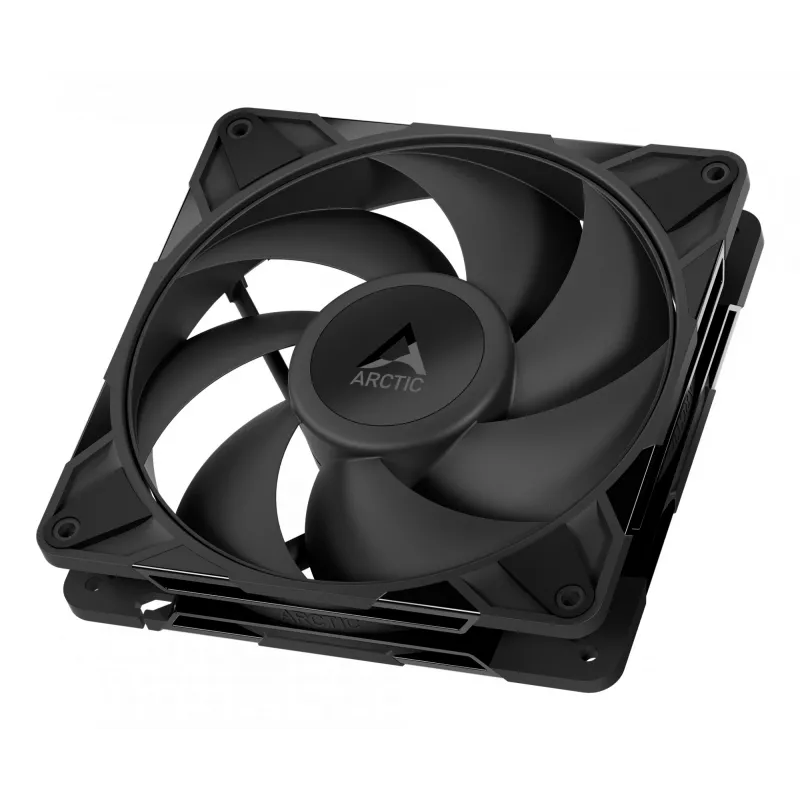 ARCTIC P14 Pro PST 140 mm PWM ventiliatorius su kabelio šakotuvu, 14 cm, 400 RPM, 2500 RPM, 186 m³/h, juodas