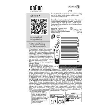 Braun Series 7 74 S skustuvo galvutė
