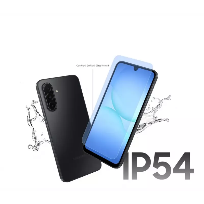Išmanusis telefonas Samsung Galaxy A17 5G 6,7 col. Super AMOLED 90 Hz 128 GB pilkas, 4 GB RAM, 5000 mAh, Hybrid Dual SIM, IP54