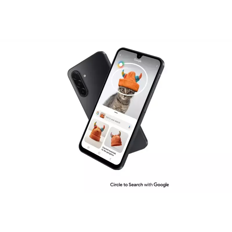 Išmanusis telefonas Samsung Galaxy A17 5G 6,7 col. Super AMOLED 90 Hz 128 GB pilkas, 4 GB RAM, 5000 mAh, Hybrid Dual SIM, IP54