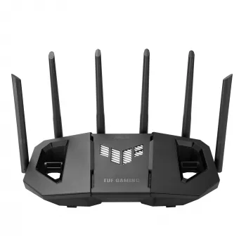 ASUS 90IG0A30-MO9C00 belaidis maršrutizatorius 2.5 Gigabit Ethernet Tri-band (2.4 GHz / 5 GHz / 6 GHz) Juoda
