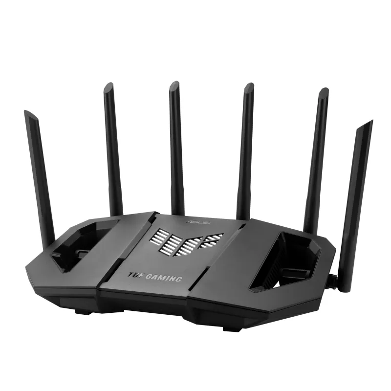 ASUS 90IG0A30-MO9C00 belaidis maršrutizatorius 2.5 Gigabit Ethernet Tri-band (2.4 GHz / 5 GHz / 6 GHz) Juoda