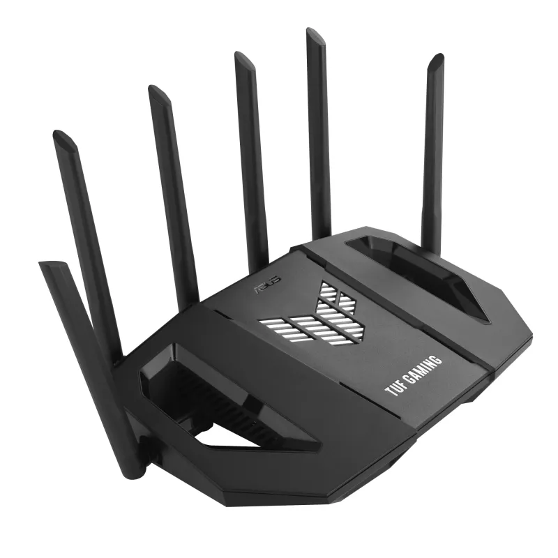 ASUS 90IG0A30-MO9C00 belaidis maršrutizatorius 2.5 Gigabit Ethernet Tri-band (2.4 GHz / 5 GHz / 6 GHz) Juoda