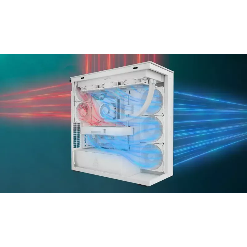 ARCTIC Xtender (White) Premium E-ATX PC korpusas