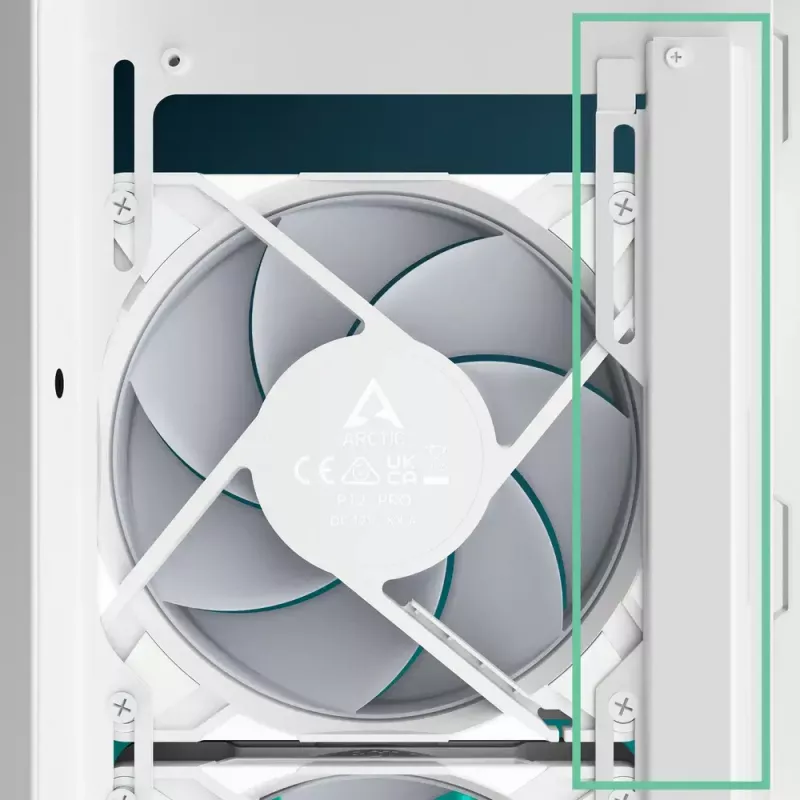 ARCTIC Xtender (White) Premium E-ATX PC korpusas