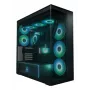 ARCTIC Xtender (Juoda) Premium E-ATX PC korpusas, Midi bokštas, Juoda, EATX, Metalinis, Grūdintas stiklas, Žaidimams