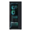 ARCTIC Xtender (Juoda) Premium E-ATX PC korpusas, Midi bokštas, Juoda, EATX, Metalinis, Grūdintas stiklas, Žaidimams