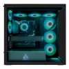 ARCTIC Xtender (Juoda) Premium E-ATX PC korpusas, Midi bokštas, Juoda, EATX, Metalinis, Grūdintas stiklas, Žaidimams