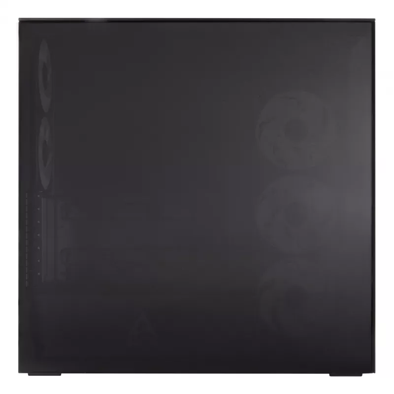 ARCTIC Xtender (Juoda) Premium E-ATX PC korpusas, Midi bokštas, Juoda, EATX, Metalinis, Grūdintas stiklas, Žaidimams