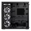 ARCTIC Xtender (Juoda) Premium E-ATX PC korpusas, Midi bokštas, Juoda, EATX, Metalinis, Grūdintas stiklas, Žaidimams