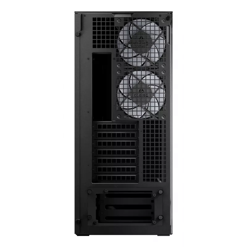 ARCTIC Xtender (Juoda) Premium E-ATX PC korpusas, Midi bokštas, Juoda, EATX, Metalinis, Grūdintas stiklas, Žaidimams
