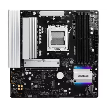 ASRock Motininė plokštė A620AM Pro Rs AM5 AMD A620A 4x DDR5 1x HDMI 2.1 TMDS/FRL 8G suderinama 1x DisplayPort 1.4 su DSC mATX